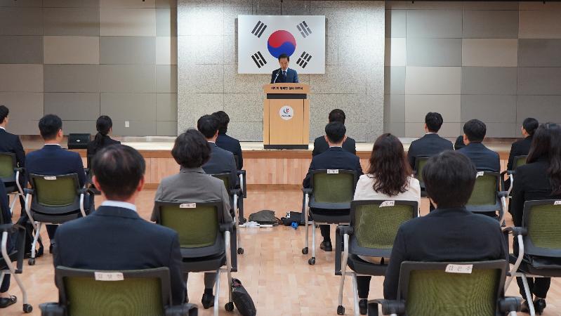 군포도시공사, 2024년 상반기 신입사원 임용식 인사말씀