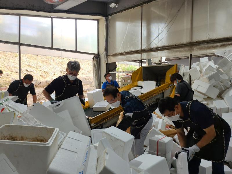 군포도시공사, 온열질환 예방을 위한 CEO 사업장 현장체험 실시_새활용타운3