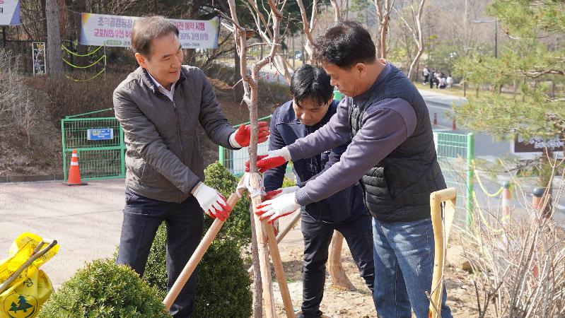 제80회 식목일기념 나무심기 행사4